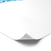 バタフライプリント ポスター (角)