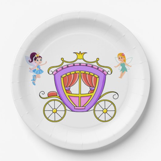 バタフライプレート ペーパープレート (正面)