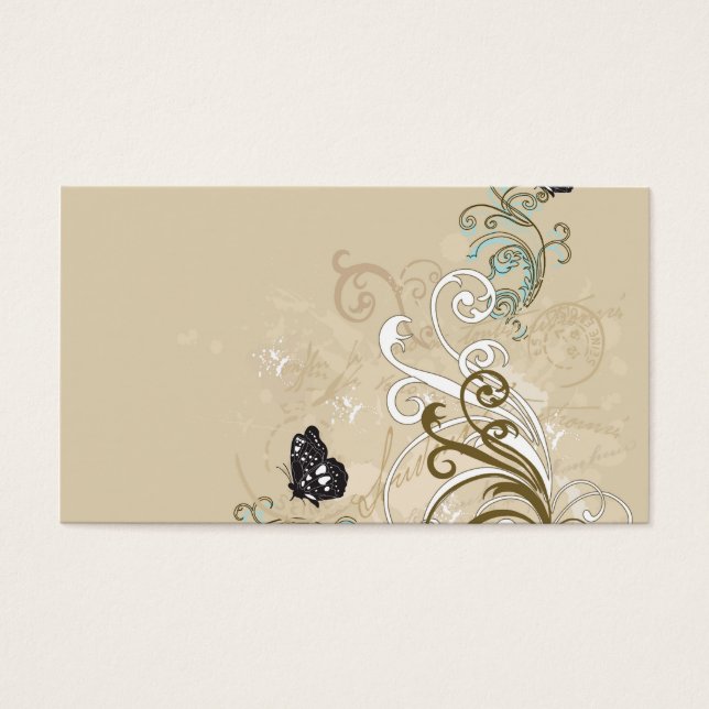 バタフライプロファイルカード (正面)