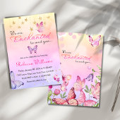 バタフライベイビーシャワーの皆さんにお会いできてとても嬉しいです 招待状