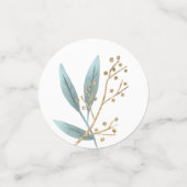 バタフライベビーシャワーフローラガーデン コンフェッティ (スモール正面)