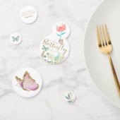 バタフライベビーシャワーフローラガーデン コンフェッティ (グループ)