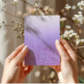 バタフライベビーシャワーボホパープルフローラ女の子 招待状