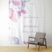 バタフライベビーシャワー タペストリー (インサイチュ)