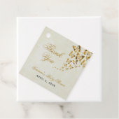 バタフライベビーシャワー フェイバータグ (インサイチュ)