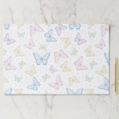 バタフライペーパープレートマット ペーパーパッド (インサイチュ)