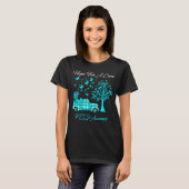 バタフライホープPTSD認識度 Tシャツ (正面フル)