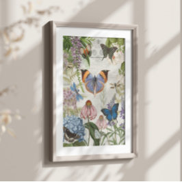 バタフライボタニカルフラワーガーデンフローラデカップージ 薄葉紙