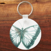 バタフライボタンキーチェーン キーホルダー (正面)