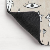 バタフライボトル葉スター動揺して マウスパッド (コーナー)