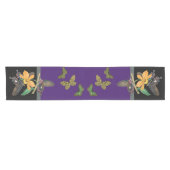 バタフライボナンザ – 水彩蝶 ショートテーブルランナー (横)