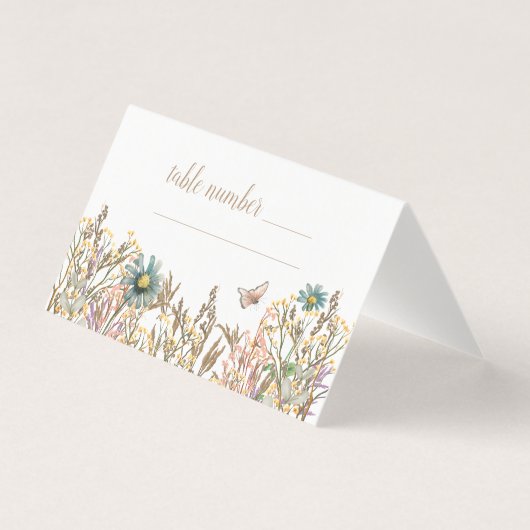 バタフライボホ葉テーブル番号 (正面)