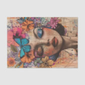 バタフライボーホフラワーガールデコップページ 薄葉紙 (正面)