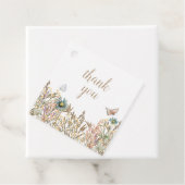 バタフライボーホーブメントリースベビーシャワー フェイバータグ (インサイチュ)