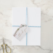 バタフライボーホーブリージーズリースサンキューアシフト ギフトタグ (より糸付き)