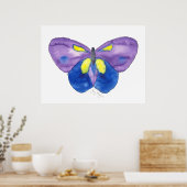 バタフライポスター&プリント ポスター (キッチン)