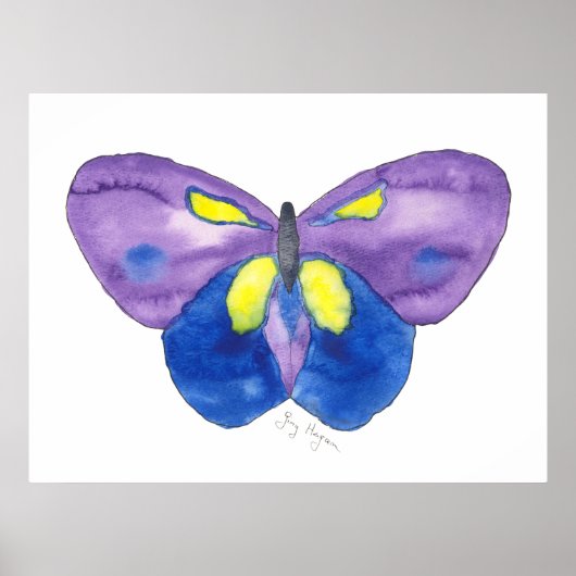 バタフライポスター&プリント ポスター (正面)
