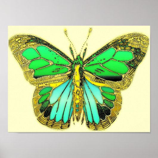 バタフライポスター ポスター (正面)