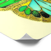 バタフライポスター ポスター (角)