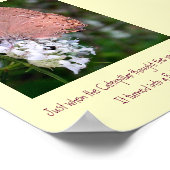 バタフライポスター ポスター (角)