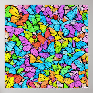 バタフライポスター ポスター
