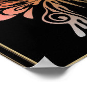 バタフライポスター ポスター (角)