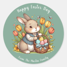 バタフライポピー、バニーハッピーイースターデー