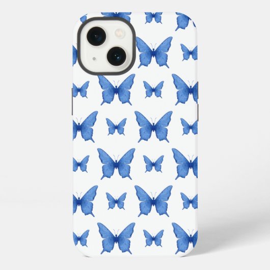 バタフライポーネケース iPhoneケース (裏面)