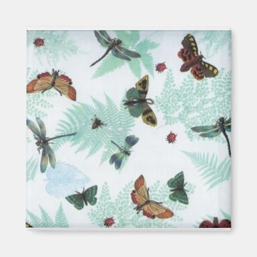 バタフライマグネット マグネット (正面)