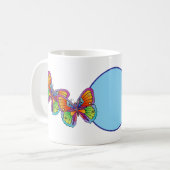 バタフライマグ コーヒーマグカップ (正面左)