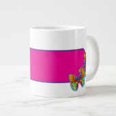 バタフライマグ ジャンボコーヒーマグカップ (正面右)