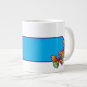 バタフライマグ ジャンボコーヒーマグカップ (正面右)