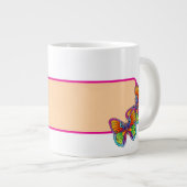 バタフライマグ ジャンボコーヒーマグカップ (正面右)