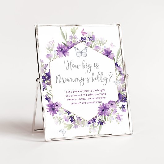 バタフライママの腹のゲームポスターは大きい ポスター