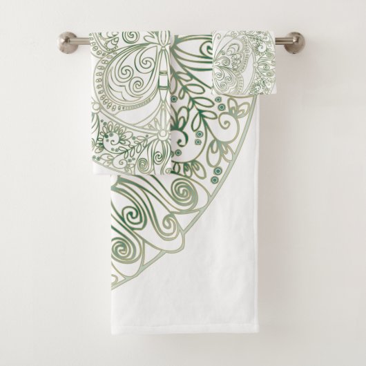 バタフライマンダラ – バスタオオルセット バスタオルセット (インサイチュ)