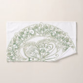 バタフライマンダラ – バスタオオルセット バスタオルセット (ハンドタオル)