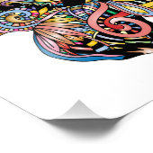 バタフライマンダラ フォトプリント            (角)