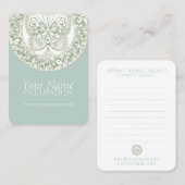 バタフライマンダラ – 名刺 (正面/裏面)