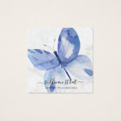 バタフライマーブルイヤリングジュエリー表示カード (正面)