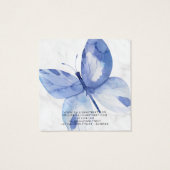 バタフライマーブルイヤリングジュエリー表示カード (裏面)