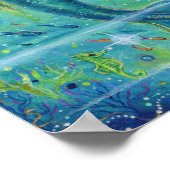 バタフライマーメイドの内面平和byルネ・ラボイエ ポスター (角)