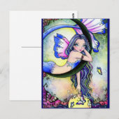 バタフライミスティーク – 葉書 ポストカード (正面/裏面)