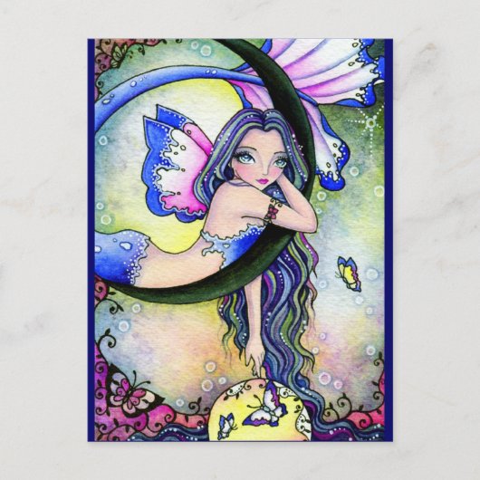 バタフライミスティーク – 葉書 ポストカード (正面)