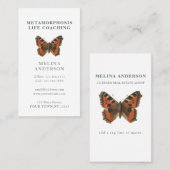 バタフライミニマルライフコーチ 名刺 (正面/裏面)