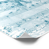 バタフライミュージカルロマンスブルー ポスター (角)