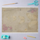 バタフライミュージックアンティークエイジ紙アート 薄葉紙 (クラフト)