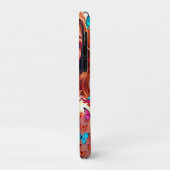 バタフライミューズポートレートアートTシャツ Case-Mate iPhoneケース (裏面/左)