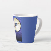 バタフライムーン カフェラテマグ (右アングル)