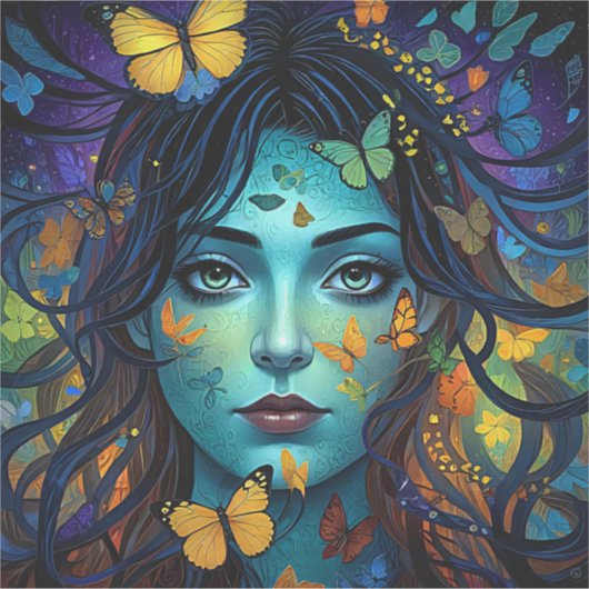 バタフライメイド シール (正面)