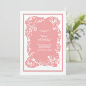 バタフライメドウ招待状 招待状 (スタンド正面)